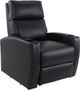 RowOne Galaxy II Home Entertainment Seating Black 2-Arm Power Recliner-0
