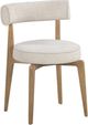 TOV Furniture Nikita Cream/Natural Dining Chair-0