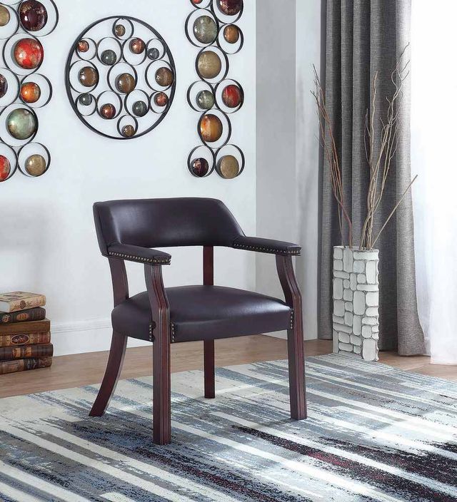 Coaster® Burgundy Office Chair-1