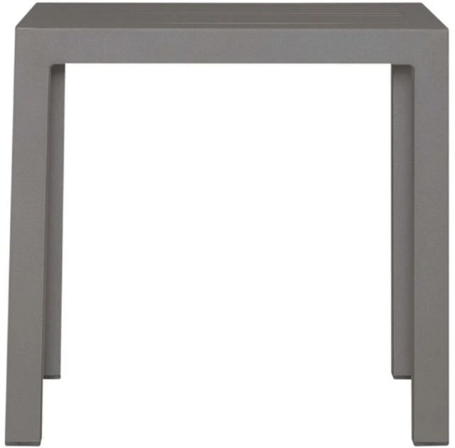 Liberty Furniture Plantation Key Granite Cast Aluminum Outdoor End Table-1