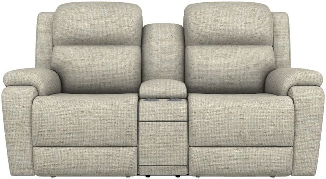 La-Z-Boy® Dorian Spa Manual Reclining Loveseat with Console-1