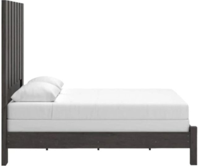 Signature Design by Ashley® Fraluna Charcoal King Panel Bed-4