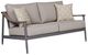 Signature Design by Ashley® Ocean Beach Beige/Gray Fabric/Wooden Outdoor Loveseat-0