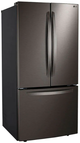 LG 25.1 Cu. Ft. Smudge Resistant Black Stainless Steel French Door Refrigerator-1