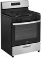 Whirlpool® 30" Stainless Steel Freestanding Gas Range with Broiler Drawer-2