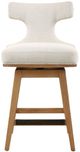 Uttermost® Klismos Off-White Counter Stool-3