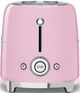Smeg 50's Style 2 Slice Pink Toaster-2
