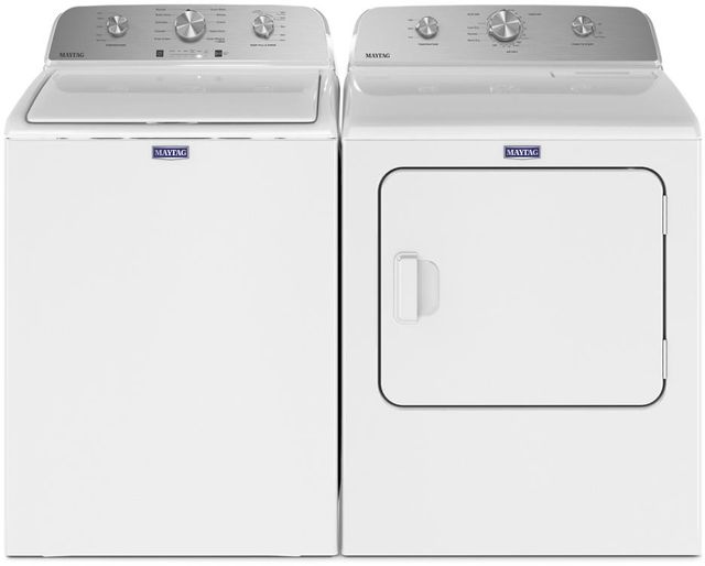 Maytag® 7.0 Cu. Ft. White Front Load Electric Dryer-6