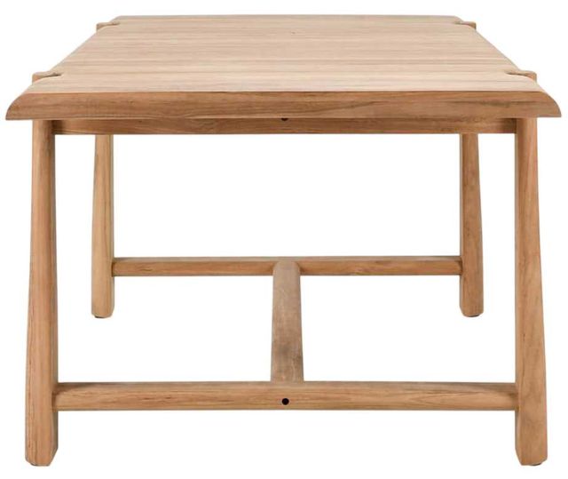 Classic Home Aston Natural Wooden Outdoor Dining Table-2
