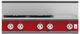 Hestan 36" Custom Color 4-Burner Gas Rangetop with Griddle-2