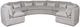 Vanguard® Furniture Customizable Boyden Seat Curved Quarter Turn Bench-4