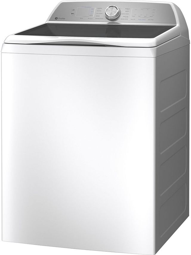 GE Profile™ 5.8 Cu. Ft. White Impeller Top Load Washer-2