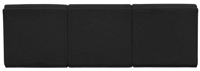 Meridian Furniture Ollie 3-Piece Black Sofa-3
