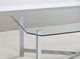 Coaster® Cronin Square Tempered Glass Top End Table with Chrome Base-4