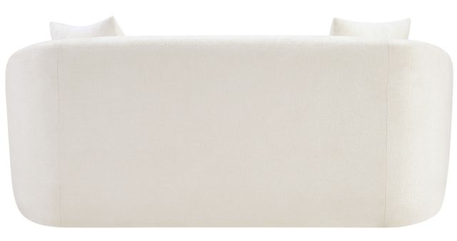 Meridian Furniture Penelope Cream Chenille Fabric Loveseat-3
