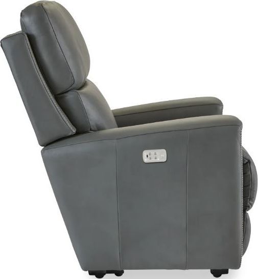 La-Z-Boy® Apollo Smoke Power Wall Recliner with Headrest and Lumbar-3
