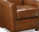 Campio Furniture Legacy Leather Martin Brown Chair-1