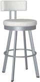 Amisco Barry Magnetite/Pixel Swivel Bar Stool-0