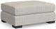 Charisma™ Otto Oyster Accent Ottoman-0