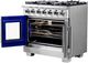 FORNO® Capriasca 36" Stainless Steel Freestanding Gas Range-3