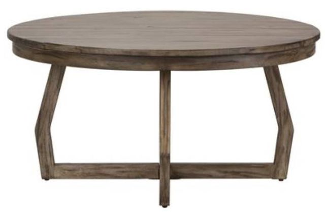 Liberty Furniture Hayden Way Graywash Cocktail Table-2