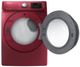 Samsung 7.5 Cu. Ft. Merlot Front Load Electric Dryer-2