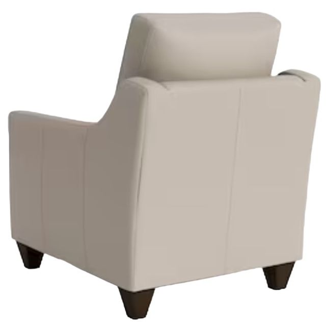 Bassett® Furniture Customizable Benchmade Premier Leather Slope Arm Accent Chair-3