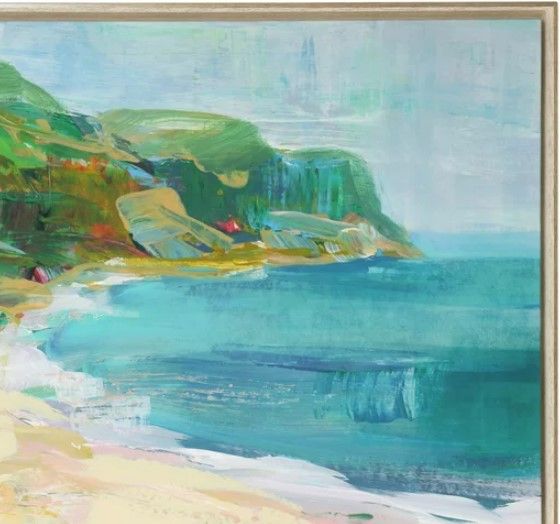 Stylecraft Painterly Beach Wall Art-1