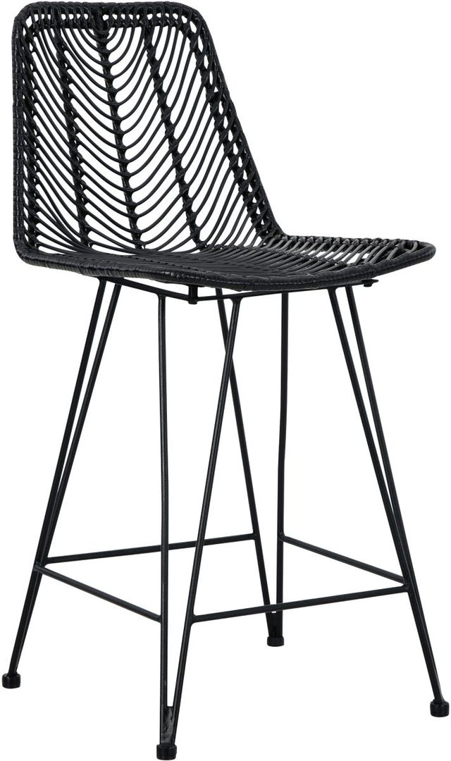 Signature Design by Ashley® Angentree Black Counter Stool-0