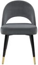 Coaster® Lindsey 2-Piece Grey Arched Back Upholstered Side Chairs-1