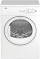 Beko 24" White Front Load Electric Air Vented Dryer-0
