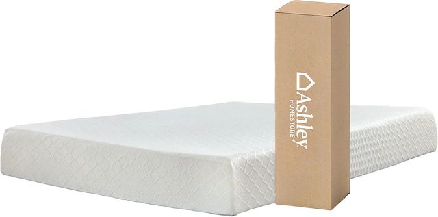 Sierra Sleep® by Ashley Chime 10" Memory Foam Firm Tight Top California King Mattress in a Box-2