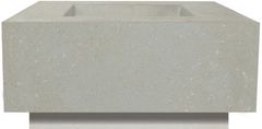 XO 36" Limestone Natural Gas Fire Table