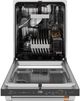 Cafe™ 24" Fingerprint Resistant Matte Black Top Control Built In Dishwasher-1
