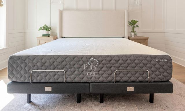 Puffy Serenity Split King Adjustable Base, Includes 2 Pieces-0