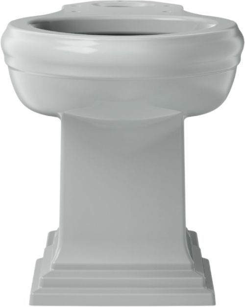KOHLER® Memoirs® Ice Gray Elongated Bowl with Concealed Trapway-1