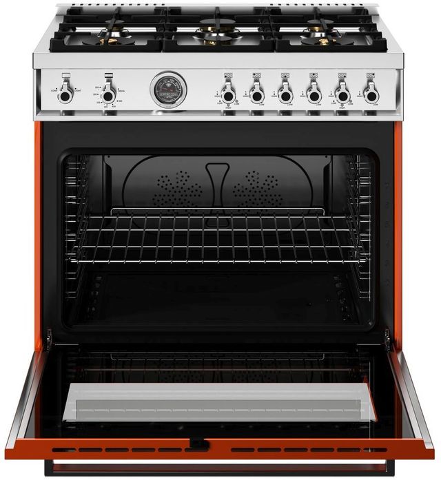 Bertazzoni Professional Series 36" Arancio Pro Style Gas Range-1