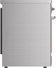 Ilve® Majestic III 30" Stainless Steel Pro Style Induction Range with Triple Glass Door and Chrome Trim-4