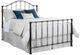 Kincaid® Foundry Garden Black King Metal Bed-0