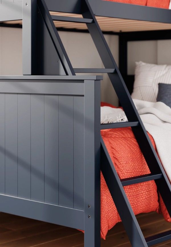 Signature Design by Ashley® Nextonfort Blue Twin/Full Bunk Bed-2