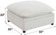 ACME Furniture Marisa Beige Modular Storage Ottoman-2