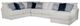 Jackson Furniture Polaris 3-Piece Off-White Right-Arm Facing Sectional and Chaise-0