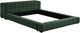 Coaster® Trinity Green Full Upholstered Panel Bed-1