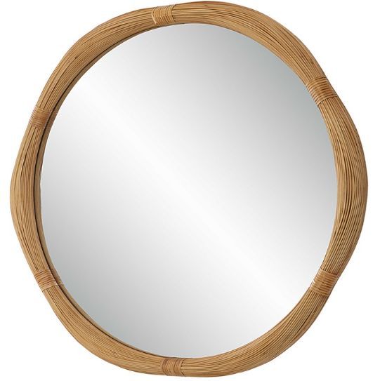 Uttermost® Salina Natural Round Mirror-4