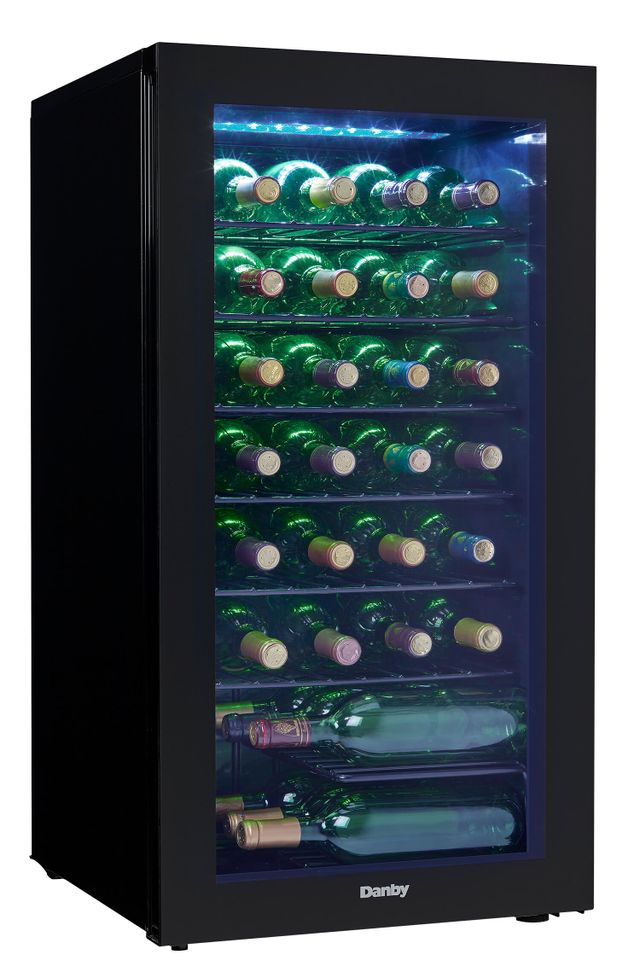 Danby® 18" Black Wine Cooler-1