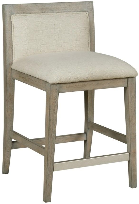 Hammary® Hidden Treasures Gray Counter Stool-0
