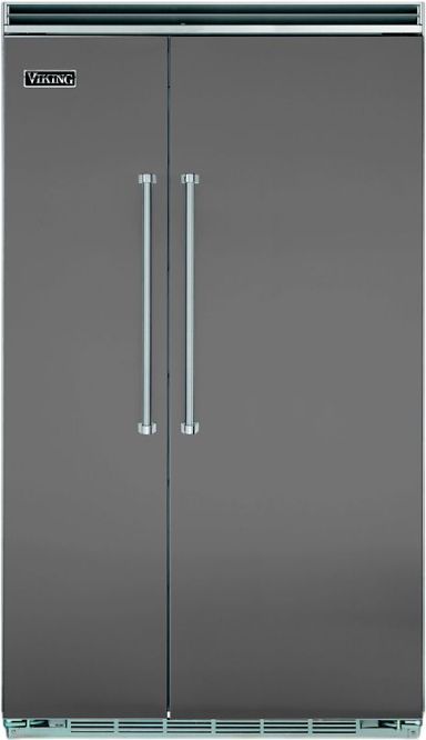 Viking® 48" 5 Series Damascus Gray Refrigerator Door Panel Kit-0