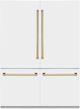 ZLINE Autograph Edition 60" 32.2 Cu. Ft. White Matte Built-In French Door Refrigerator-0