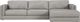 Signature Design by Ashley® Amiata 2-Piece Glacier Right-Arm Facing Chaise Sectional-1