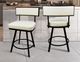 Steve Silver Co. Zenon Black/White Counter Stool-2